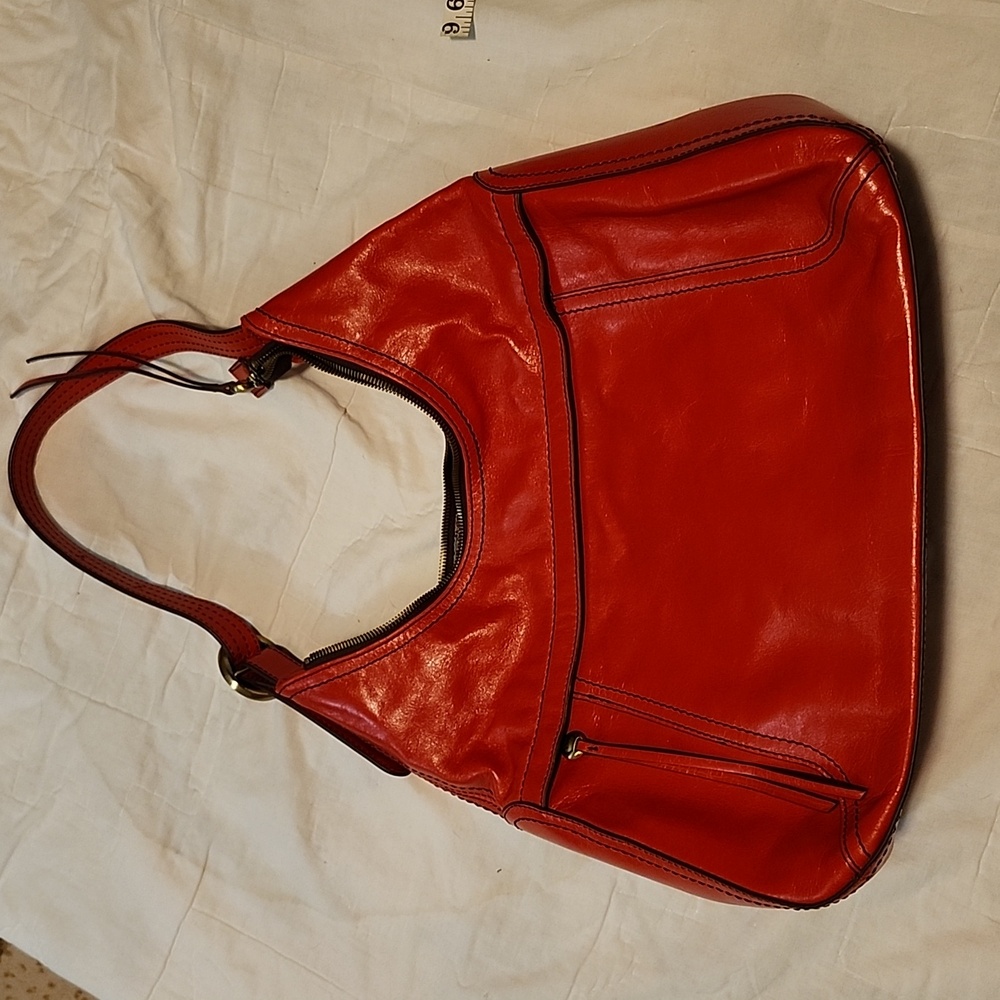 HOBO Red Leathef Purse